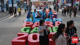FOTO: Kompleks GBK Masih Sepi Penonton Asian Para Games 2018