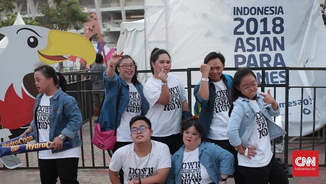 FOTO: Kompleks GBK Masih Sepi Penonton Asian Para Games 2018
