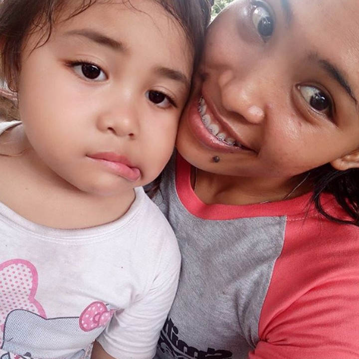 Ni Nengah Widiasih yang akrab dipanggil Widia, sangat akrab dengan keponakannya. Ia kerap memposting foto keponakannya. (Foto: Instagram @widia_angel)