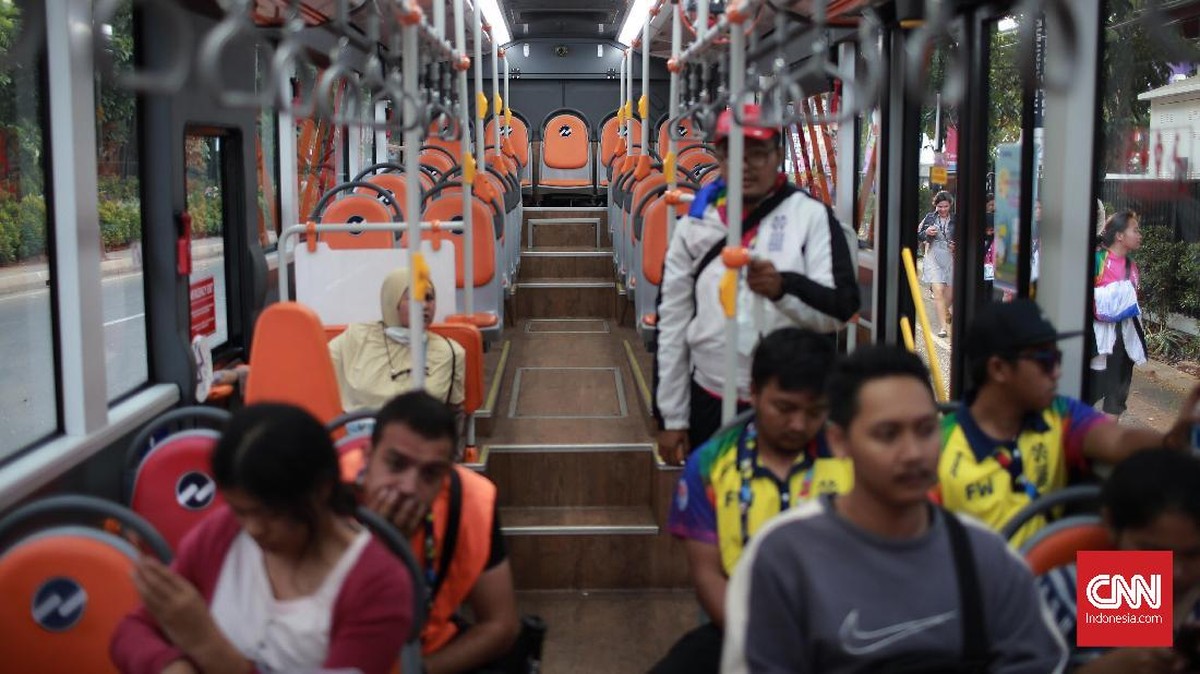 FOTO: Kompleks GBK Masih Sepi Penonton Asian Para Games 2018