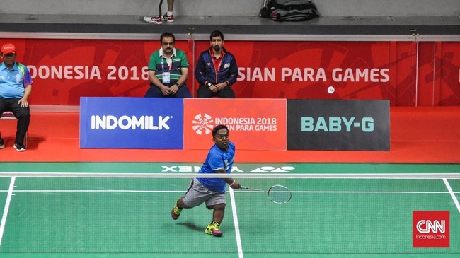 Atlet-atlet bulutangkis Indonesia yang berlaga di Asian Para Games 2018 menampilkan semangat besar untuk meraih kebanggaan sebagai juara level Asia.