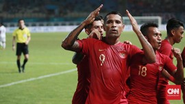 FOTO: Pesta Gol Timnas Indonesia ke Gawang Myanmar