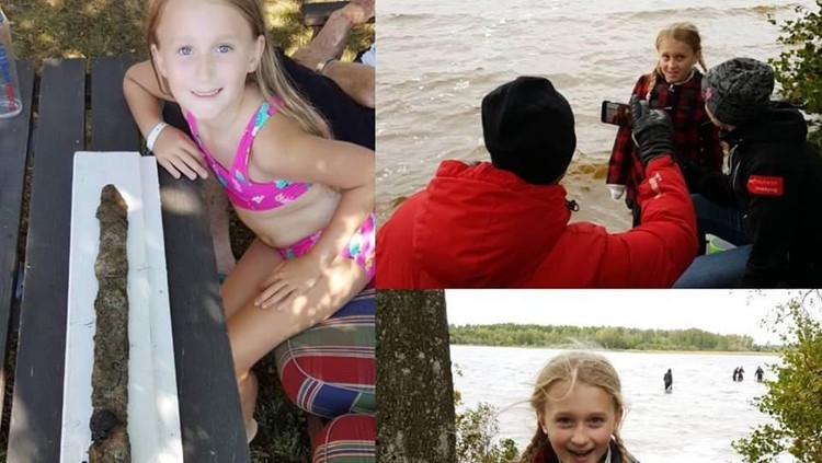 Anak perempuan 8 tahun tak sengaja menemukan pedang kuno di sebuah danau di Swedia. Seperti apa bentuknya?