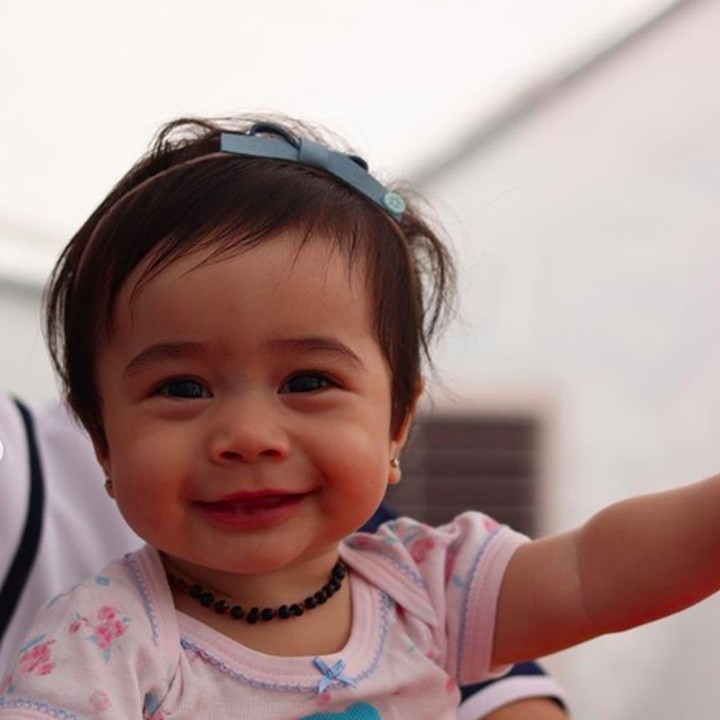<p>Sehat selalu ya gadis kecil kesayangan Bunda Nabila dan Ayah Reshwara. (Foto: Instagram/ @nsyakieb85)</p>