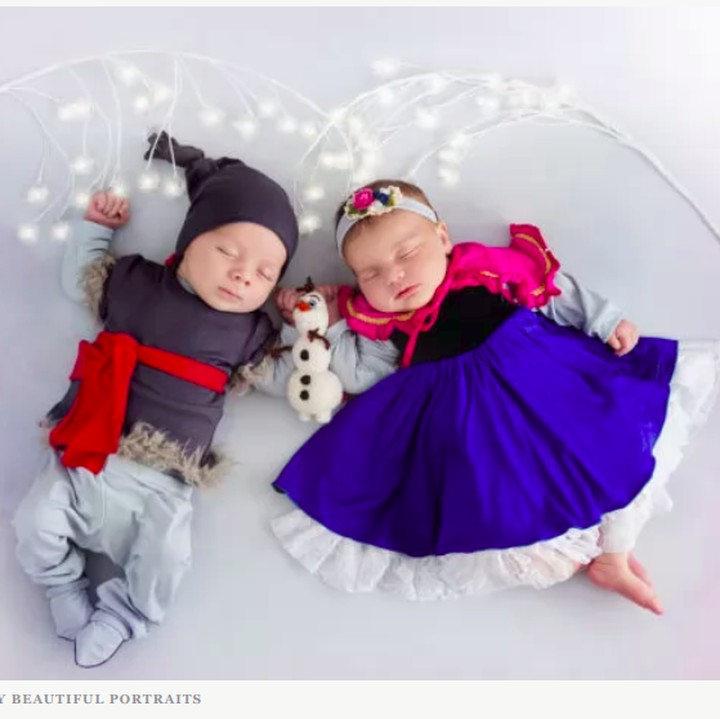 <p>Hans dan Anna tertidur pulas dan tampil menggemaskan. (Foto: Belly Beautiful Portraits via Babble)</p>