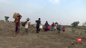 VIDEO: Kekeringan di Ngawi, Satu Sumur Dipakai 250 Keluarga