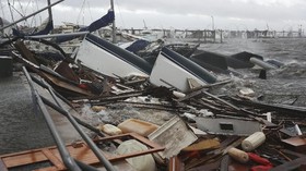 FOTO: Bukan Sedekade, Badai Michael Terparah Abad ini di AS