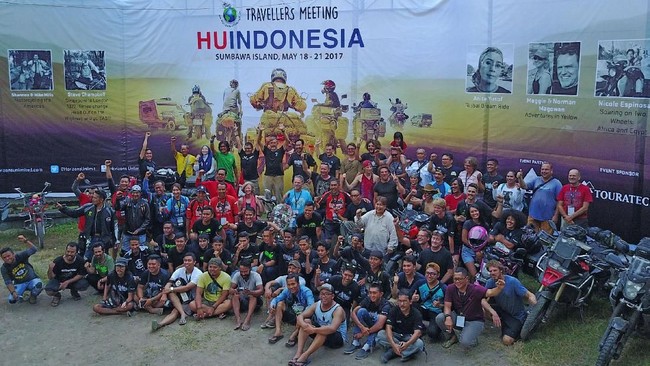 Horizons Unlimited pada tahun ini merupakan yang kedua digelar di Indonesia. Ajang ini mengumpulkan para biker yang pernah keliling dunia.