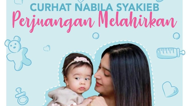 Ada cerita ketika Nabila Syakieb melahirkan putrinya Raqeema. Selama 2 hari Nabila menunggu bertambahnya bukaan jalan lahir, Bun.