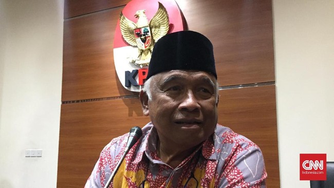 Empat eks pimpinan KPK menyambangi Gedung Merah Putih KPK untuk memberi dukungan kepada lembaga antirasuah terkait revisi UU KPK.