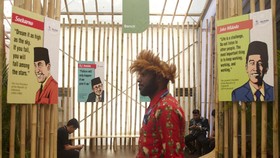 Pojok 'Suara' Presiden-presiden RI di Indonesia Pavilion