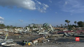 VIDEO: Florida Luluh Lantak Diterjang Badai Michael