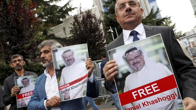 Perserikatan Bangsa-Bangsa (PBB) dan Inggris menyatakan keprihatinannya atas insiden Jamal Khashoggi yang hilang di Turki pada pekan lalu.