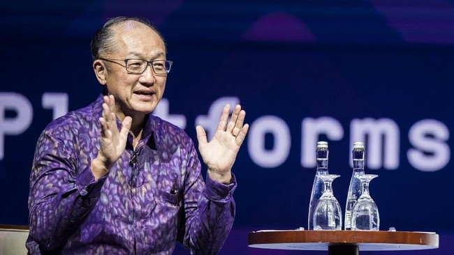 Mantan Presiden Bank Dunia Jim Yong Kim melalui Global Infrastructure Partners akan investasi senilai Rp41,9 triliun.