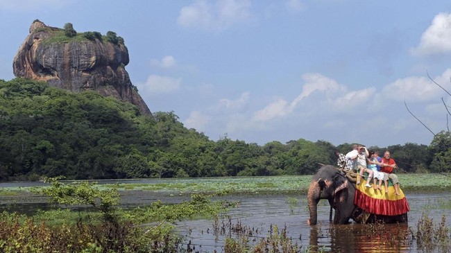 FOTO: Cerita Sigiriya dan Tiga Tamannya