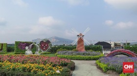 Chung She Flower Garden, Taman Bunga Fotogenik di Taiwan