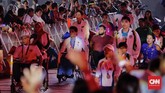 FOTO: Kemeriahan Penutupan Asian Para Games 2018 Penutupan Asian Para Games 2018 di Stadion Madya, Sabtu (13/10) malam, berlangsung meriah. Berbagai pertunjukan seni ditampilkan dalam aca pamungkas tersebut.