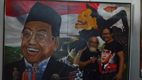 Menyatukan Jawa Timur dalam Lukisan di Pasar Seni Lukis
