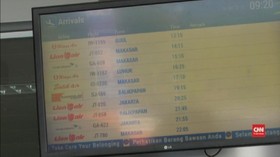 VIDEO: Operasional Bandara di Palu Kembali Normal