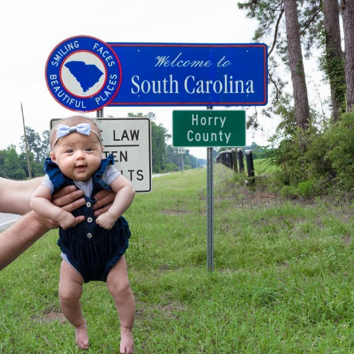 <p>Happy-nya Harper saat berada di South Carolina. (Foto: Instagram/harper.yeats)</p>