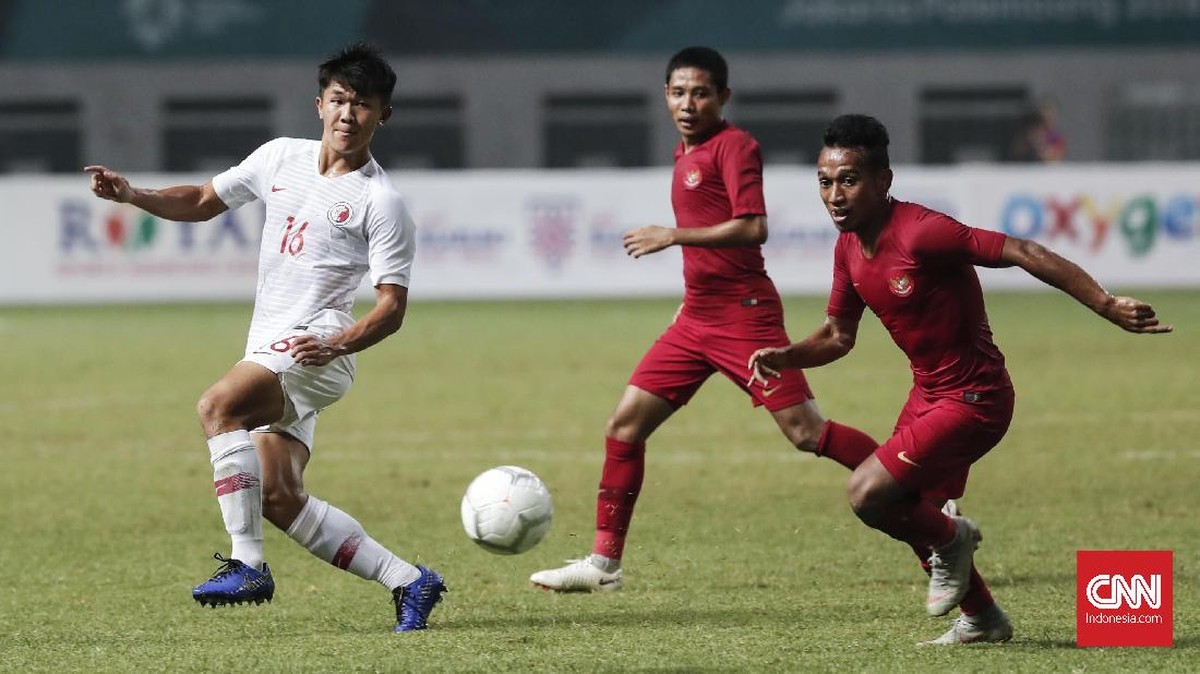 FOTO: Sempat Unggul, Timnas Indonesia Diimbangi Hong Kong