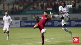 FOTO: Sempat Unggul, Timnas Indonesia Diimbangi Hong Kong