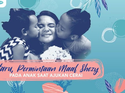 Tangis Shezy Idris Minta Maaf ke Anak karena Akan Bercerai