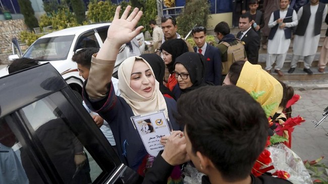 FOTO: Caleg Perempuan Afganistan Dibawah Ancaman