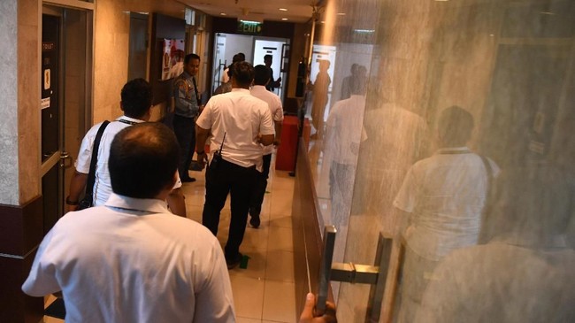 Penyisiran ini merupakan tindak lanjut dari serangkaian penemuan proyektil peluru sejak Senin (15/10) lalu.