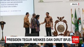 Presiden Jokowi Tegur Menkes dan Dirut BPJS