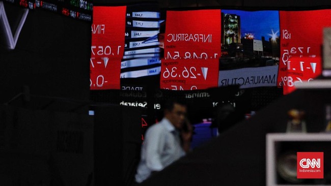 Indeks Harga Saham Gabungan (IHSG) ditutup melemah 0,15 persen atau 9,95 poin ke level 6.310 pada perdagangan Rabu (26/6).
