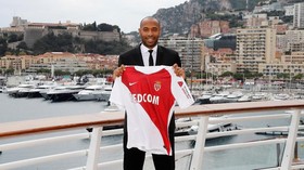 FOTO: Thierry Henry Resmi Jadi Pelatih AS Monaco