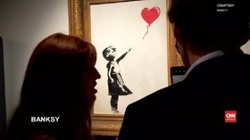 VIDEO: Penghancuran Karya Banksy Tak Sesuai Rencana