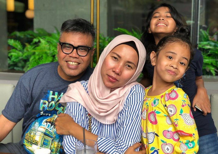 Keseruan Komedian Abdel Bareng Buah Hati Tercinta