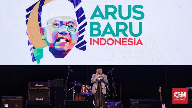 Cawapres nomor urut 01 yang juga Ketum MUI Pusat Ma'ruf Amin mengikuti rakernas MUI di Raja Ampat, sementara lawan politiknya Sandiaga Uno orasi ilmiah di UBK.
