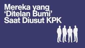 INFOGRAFIS: Mereka yang 'Ditelan Bumi' Saat Diusut KPK