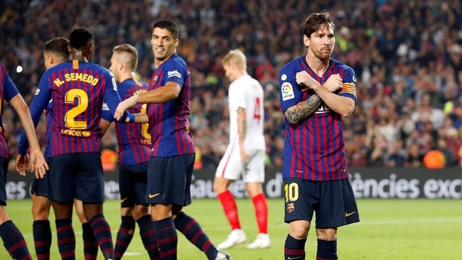 Jelang laga Barcelona melawan Real Betis, Ernesto Valverde mengatakan Lionel Messi sudah kehilangan rasa takut cedera.