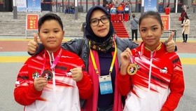 Atlet Wushu Indonesia Raih Emas di Festival Shaolin China