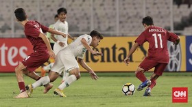 Timnas Indonesia U-19 Kalah 5-6 dari Qatar di Piala Asia 2018