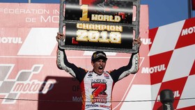 FOTO: Pengukuhan Gelar Marc Marquez di MotoGP 2018