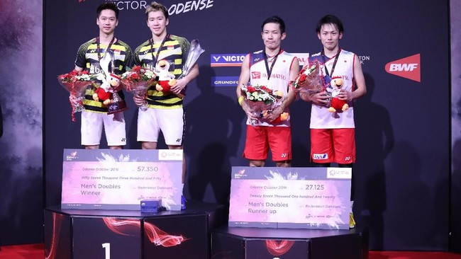 Keberadaan Marcus/Kevin di final Hong Kong Terbuka 2018 diiringi dengan fakta-fakta menarik, mulai dari rekor pertemuan hingga membantu pasangan Ahsan/Hendra.