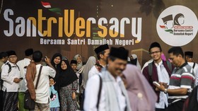 Pemerintah Beri Beasiswa Khusus Santri dan Ustaz