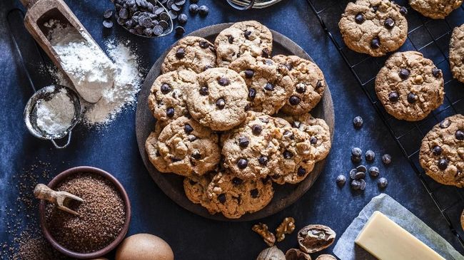 Cookies cokelat labu bisa disajikan sebagai hidangan pencuci mulut atau sarapan pagi yang dipadu dengan secangkir teh hangat.