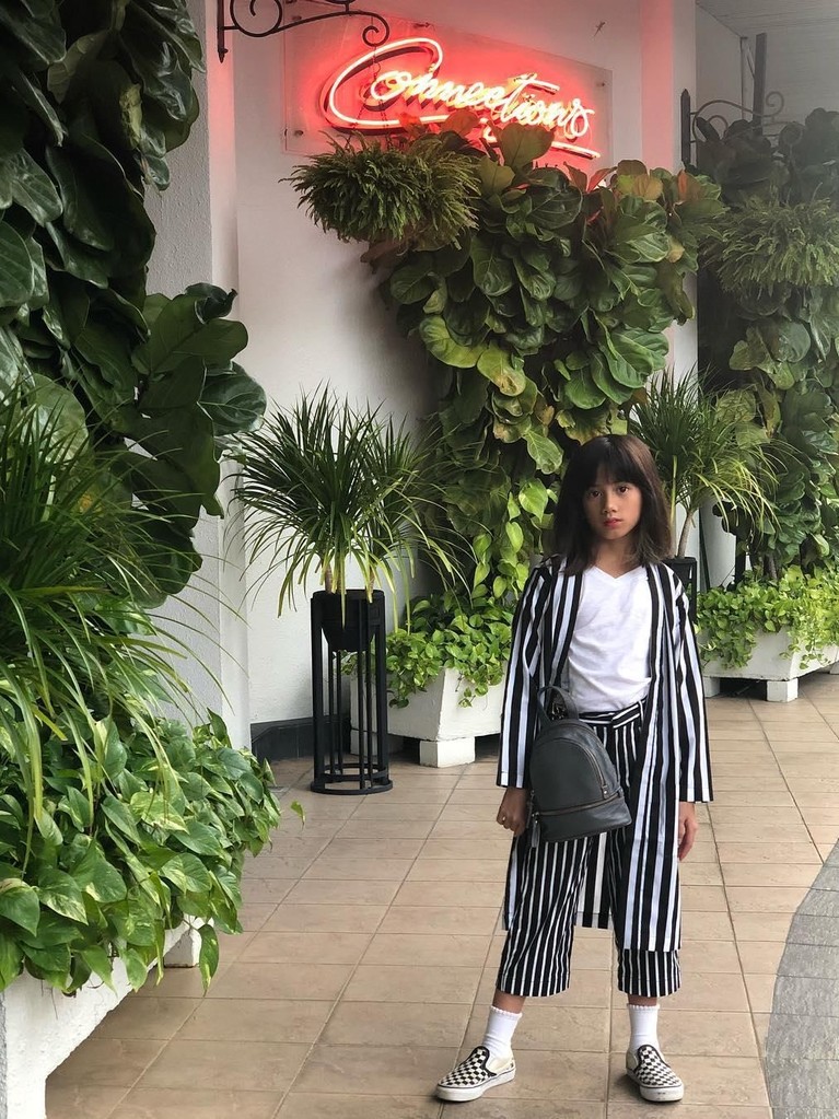 Anak Ersa Mayori, Tallulah Malaika, sudah memiliki clothing line bernama Kama Talullah. Baru menginjak 10 tahun Talullah memang kerap tampil fasionable.