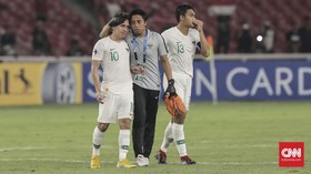 FOTO: Detik-detik Qatar Bikin Timnas Indonesia U-19 Menangis