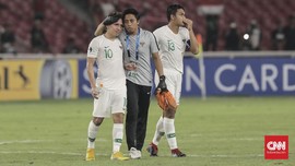 FOTO: Detik-detik Qatar Bikin Timnas Indonesia U-19 Menangis