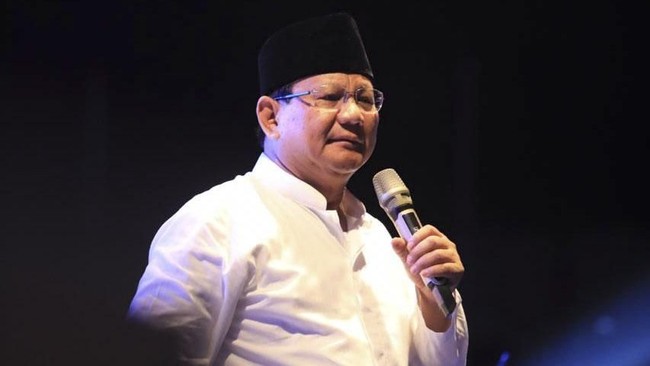 Calon presiden nomor urut 02, Prabowo Subianto mengajak masyarakat tidak terprovokasi hasutan dan kabar bohong atau hoaks.
