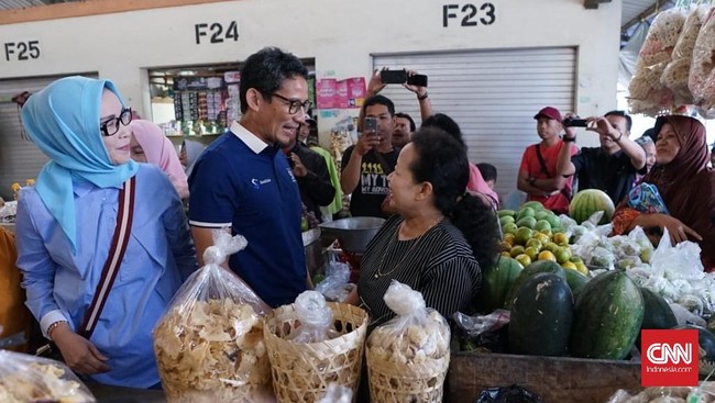 Sandiaga Uno mengaku tidak populer di masyarakat ketimbang pasangannya, calon presiden Prabowo Subianto. Menurutnya masih ada warga yang tak mengenalinya.