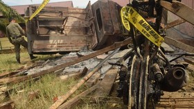 Dua Motor Warga Semarang Dibakar Orang Tak Dikenal