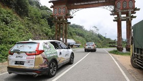 CR-V Turbo yang 'Disiksa' Telah Sampai Kalimantan